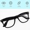 4E's Novelty Costume Glasses for Kids & Adults, Black Retro Nerd Eyeglasses with Clear Lenses, Fake Non-Prescription Glasses for Old Man, Teacher, 100 Days of School, Nerd, Hipster & Funny Costume Accessories